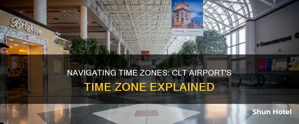 what time zone is clt airport