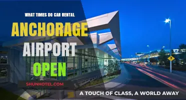 Anchorage Airport Car Rental Hours: When Do They Open?