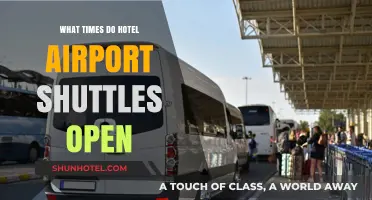 Hotel Airport Shuttle Hours: When Do Services Start Operating?