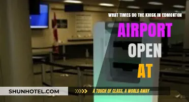 Edmonton Airport Kiosk Hours: Opening Times for Travelers