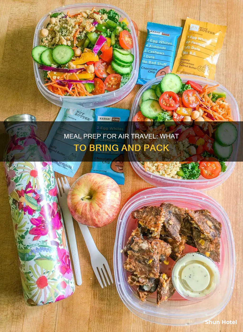 what to bring for airport meals