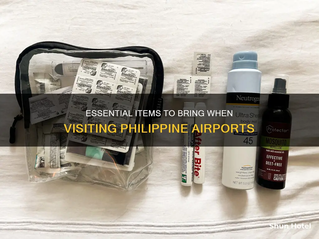 what to bring in airport philippines