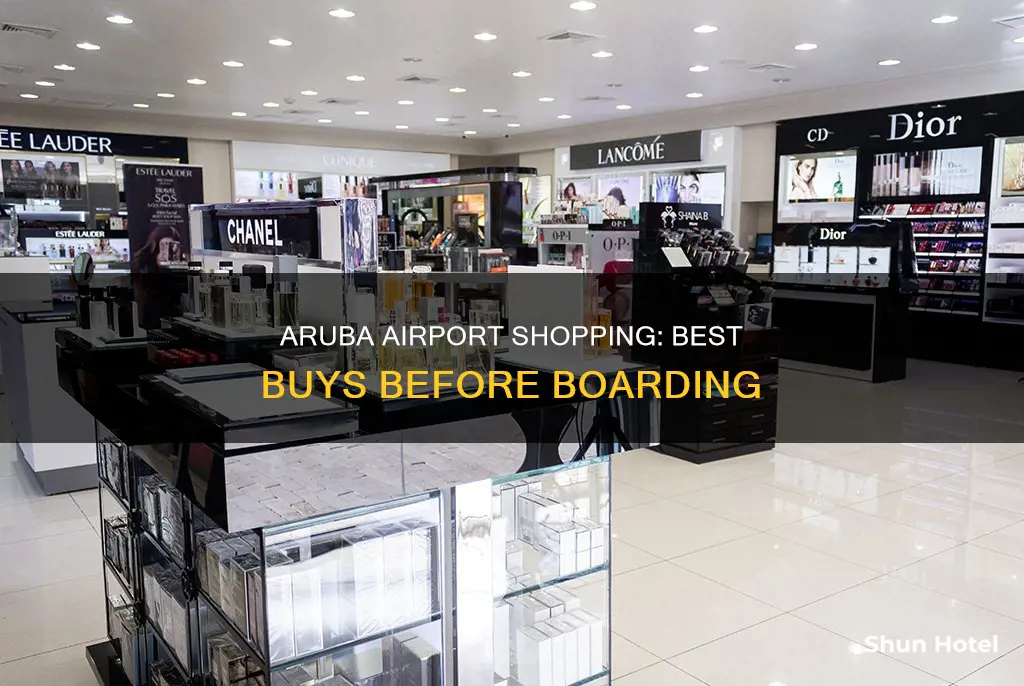 what to buy at aruba airport