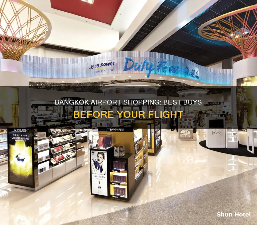 what to buy at bangkok airport