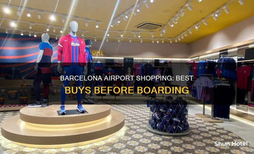 what to buy at barcelona airport