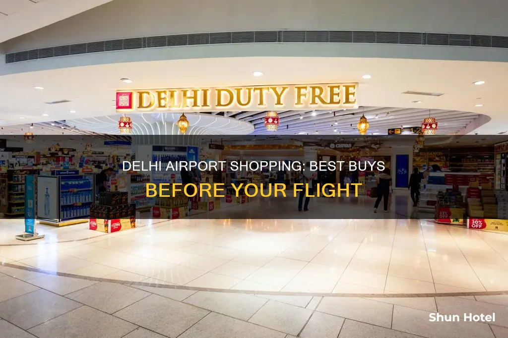 what to buy at delhi airport