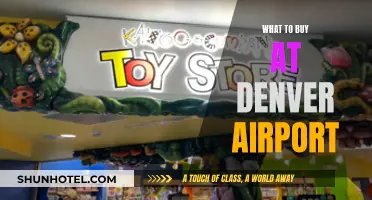 Denver Airport Shopping: Best Buys Before Takeoff
