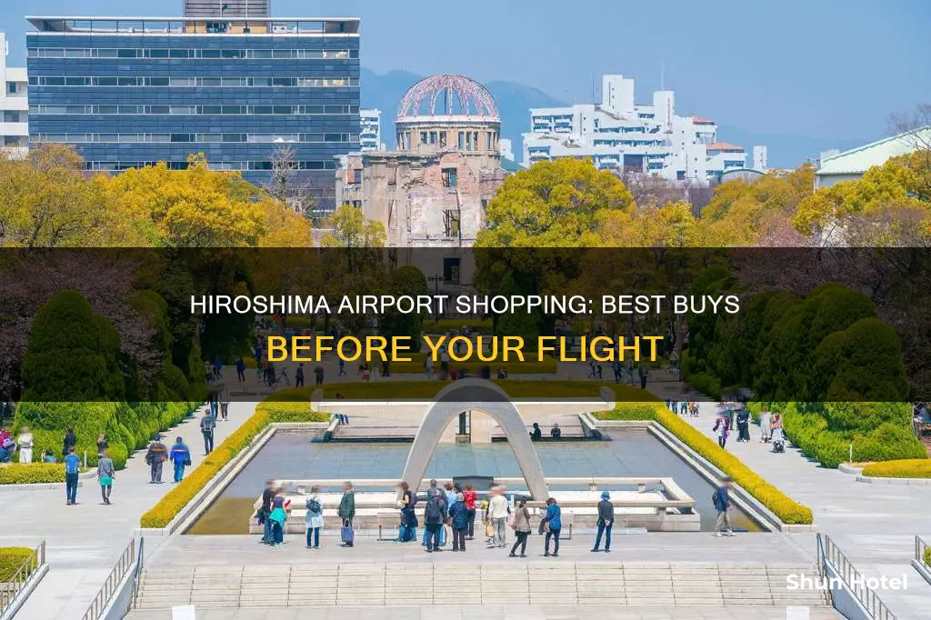what to buy at hiroshima airport