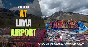 Lima Airport Shopping: What to Buy Before Your Flight