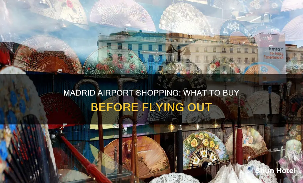 what to buy at madrid airport