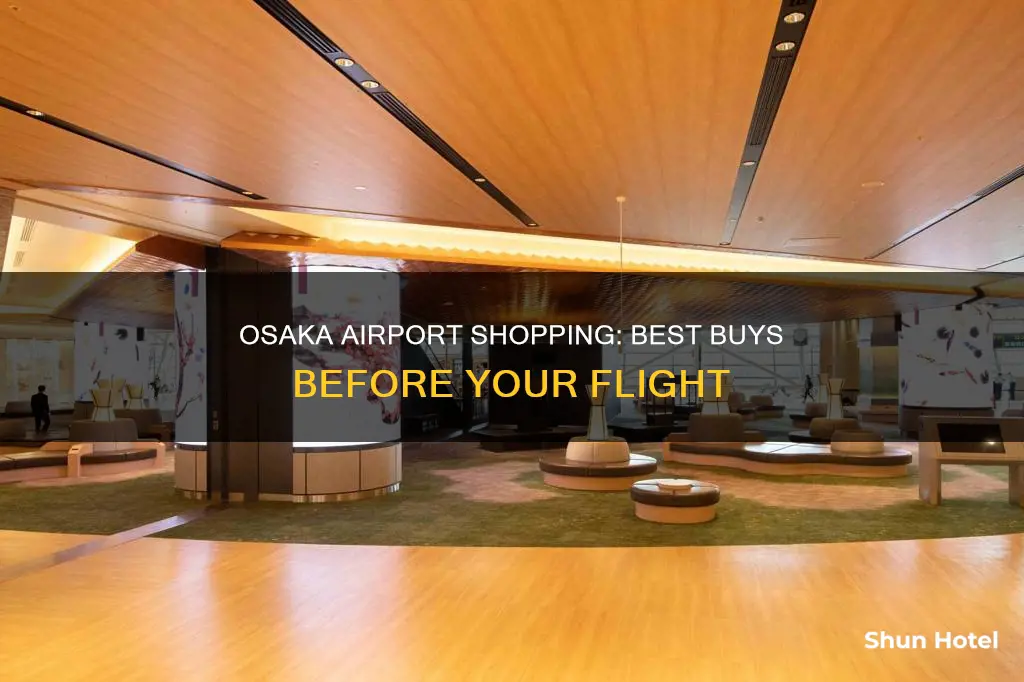 what to buy at osaka airport
