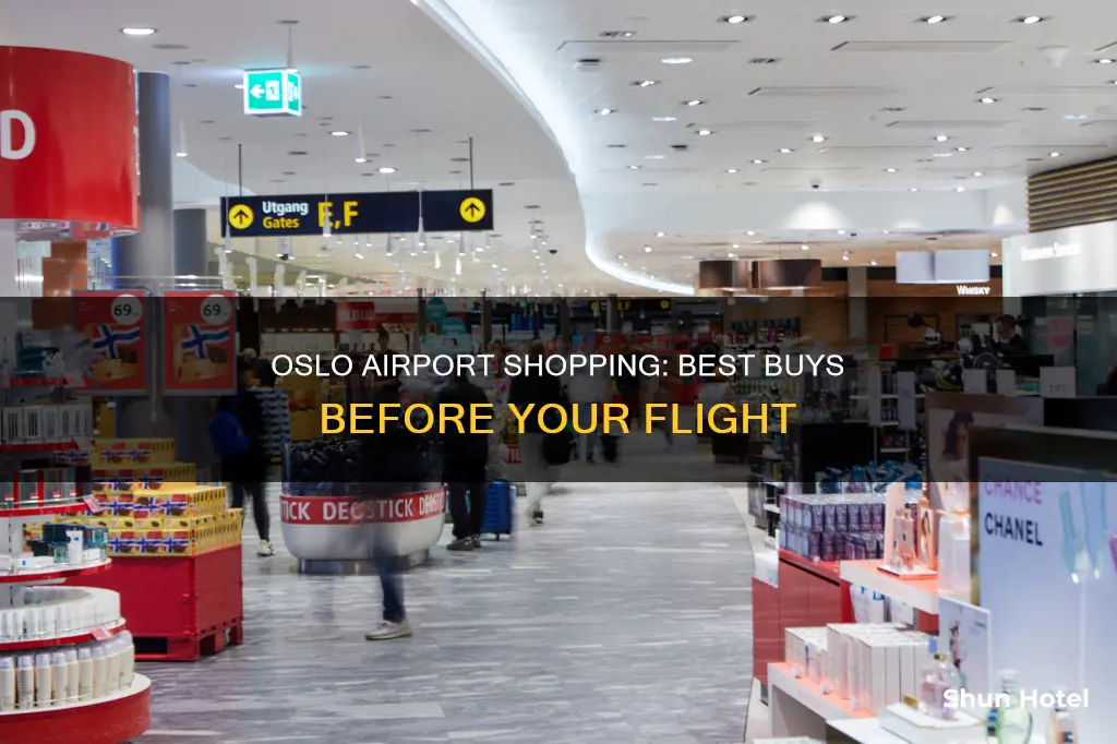 what to buy at oslo airport