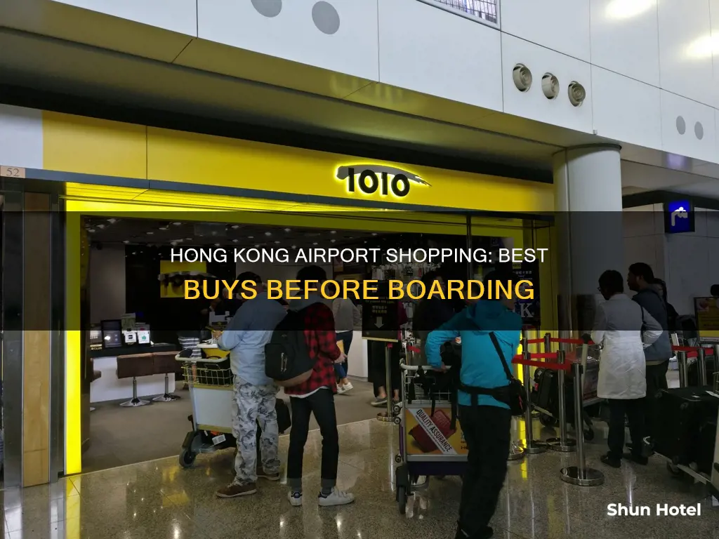 what to buy hong kong airport