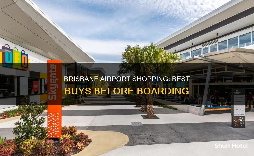 what to buy in brisbane airport