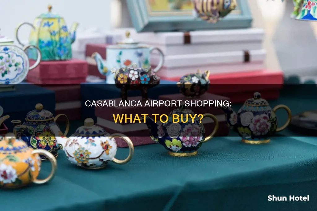 what to buy in casablanca airport