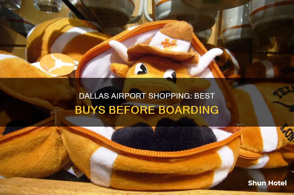 what to buy in dallas airport