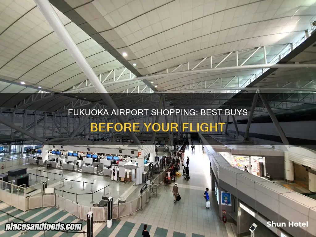 what to buy in fukuoka airport
