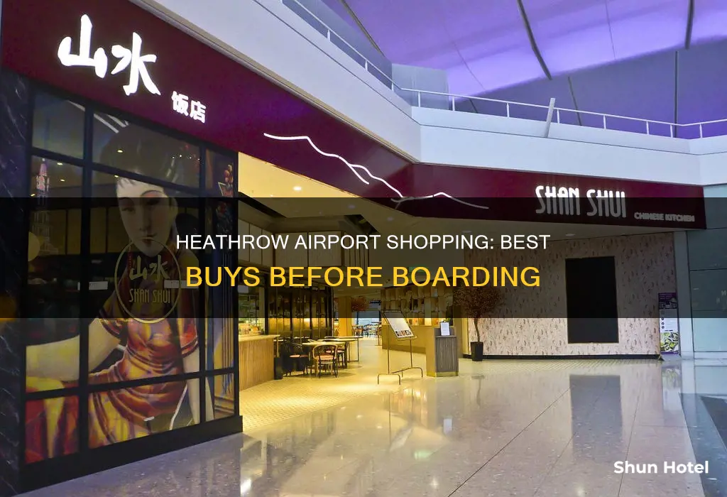 what to buy in heathrow airport