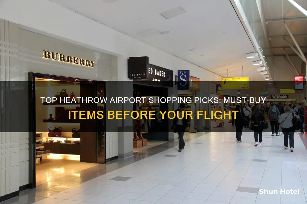 what to buy in heathrow international airport