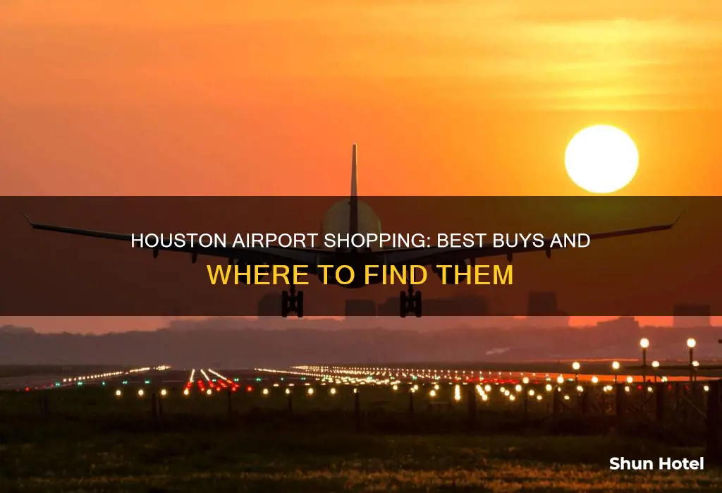 what to buy in houston airport