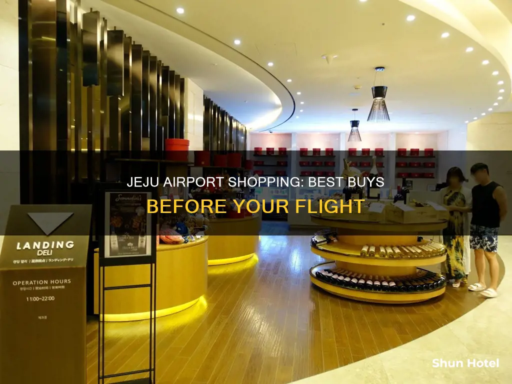 what to buy in jeju airport