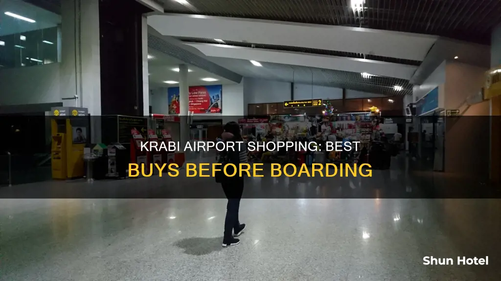 what to buy in krabi airport