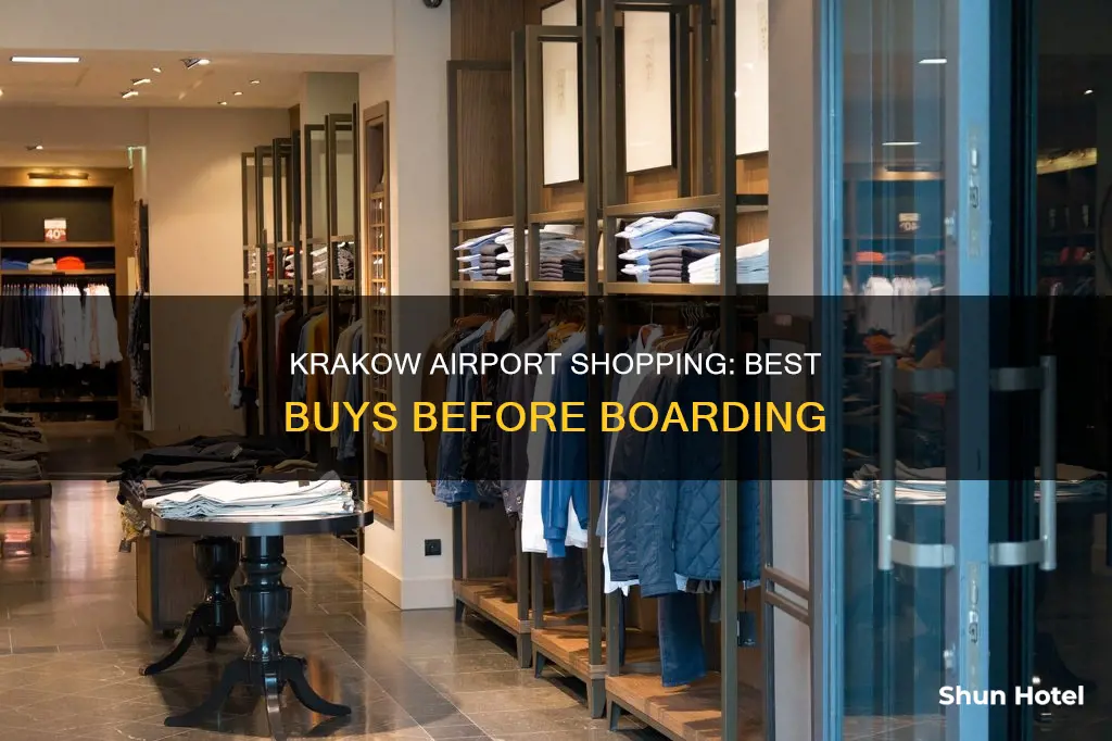 what to buy in krakow airport