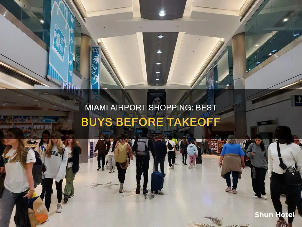 what to buy in miami airport