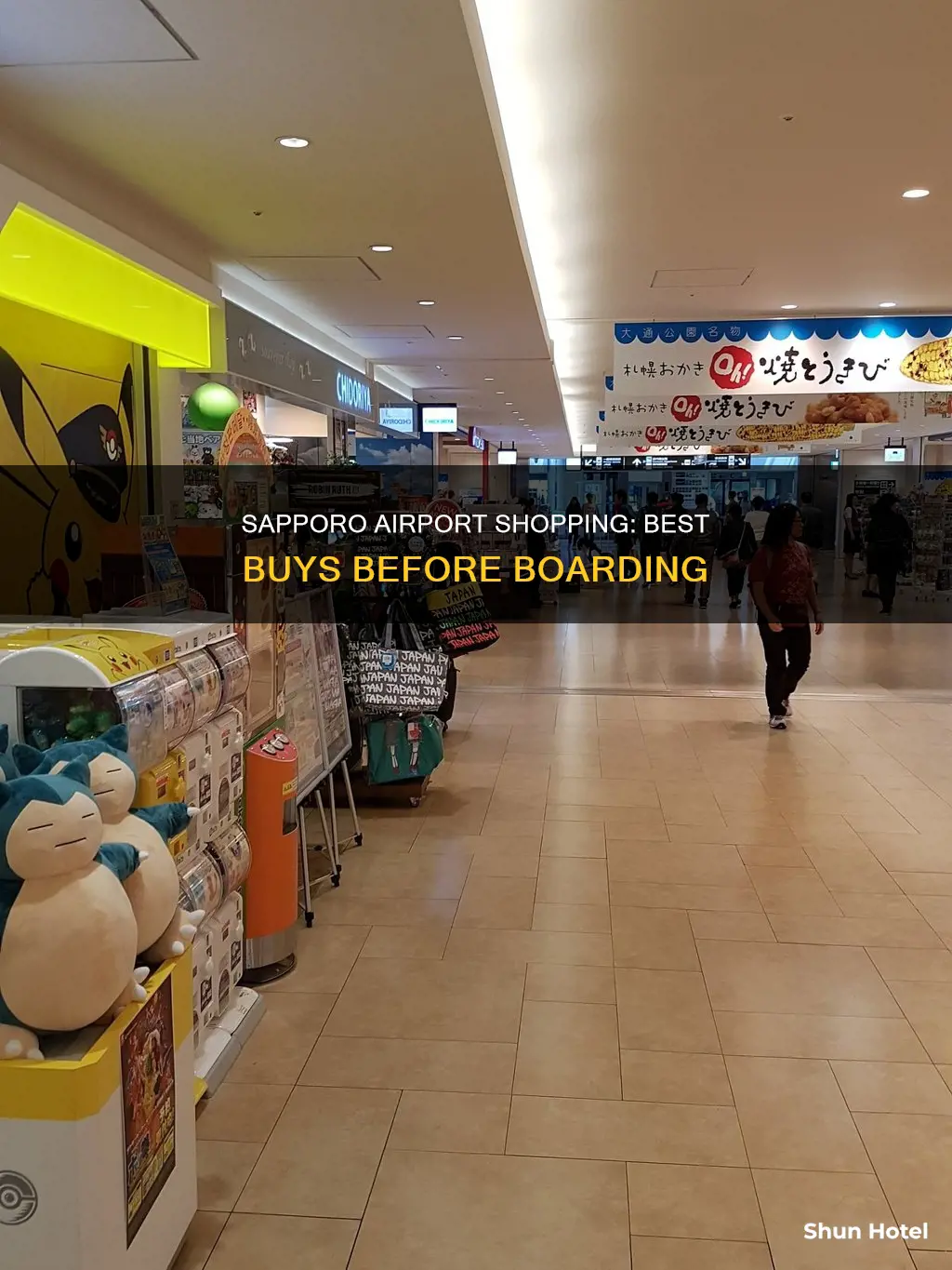 what to buy in sapporo airport