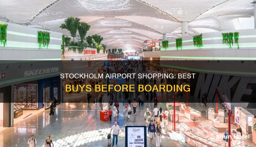 what to buy in stockholm airport