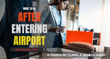 Navigating the Airport: Post-Entry Activities and Procedures