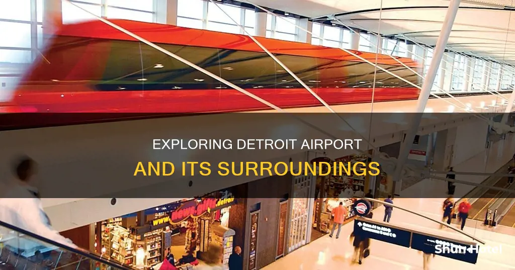 what to do around detroit airport