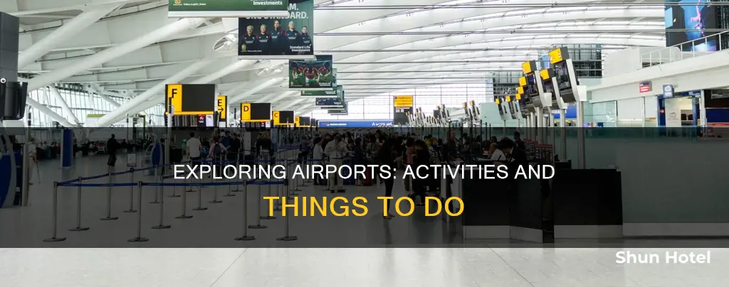 what to do at a airport
