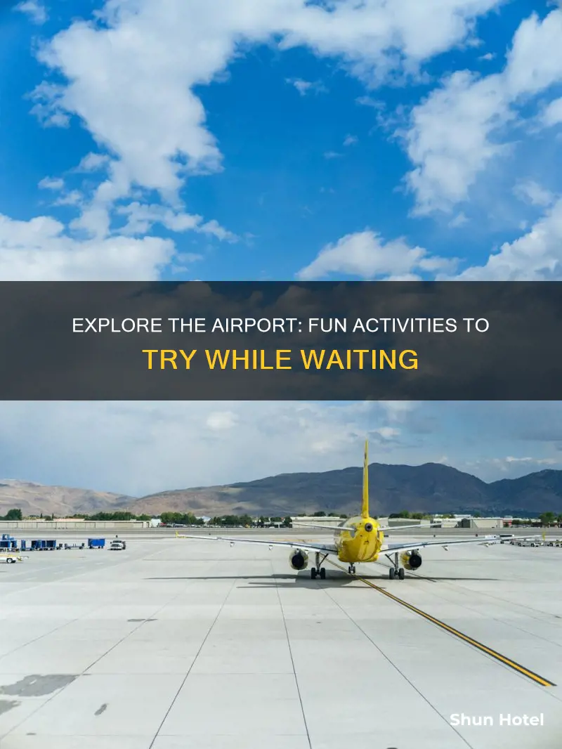 what to do at airport spirit