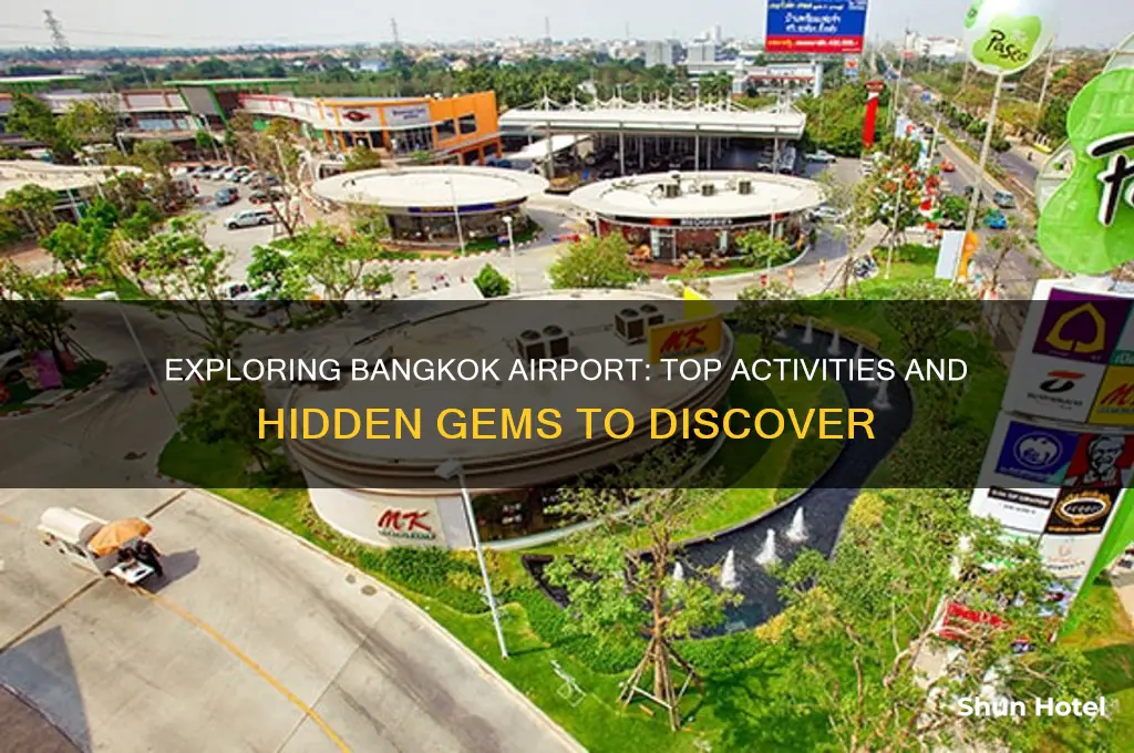 what to do at bangkok international airport