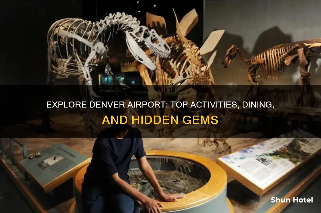 what to do at denver international airport