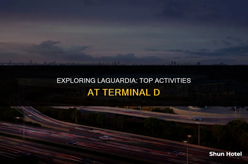 what to do at laguardia airport terminal d