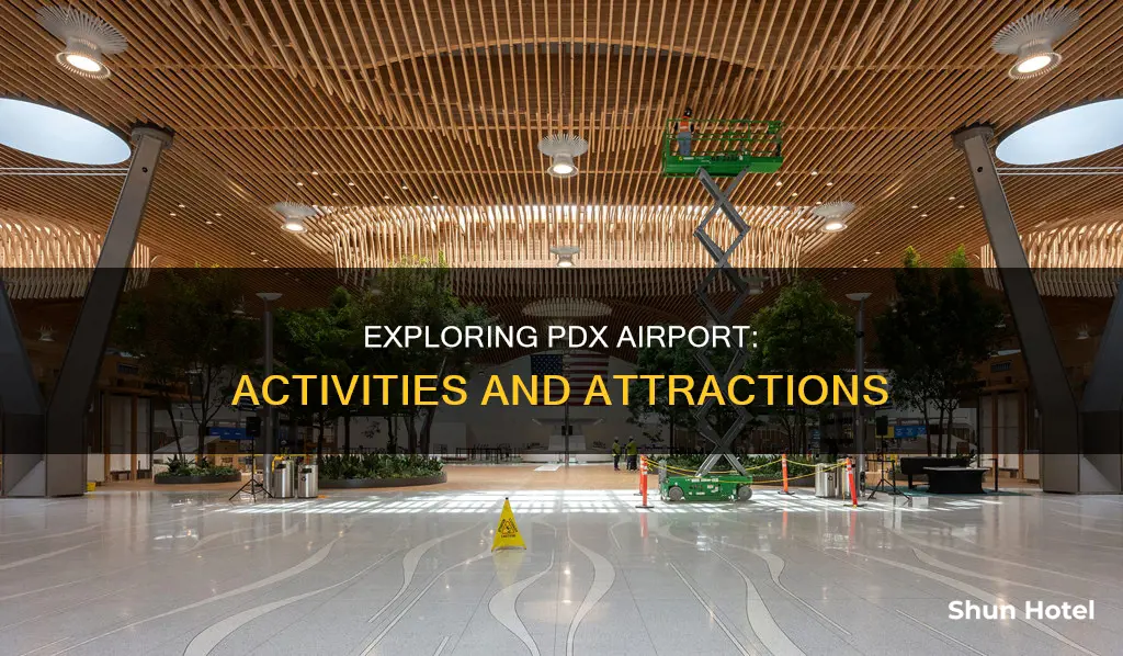 what to do at pdx airport