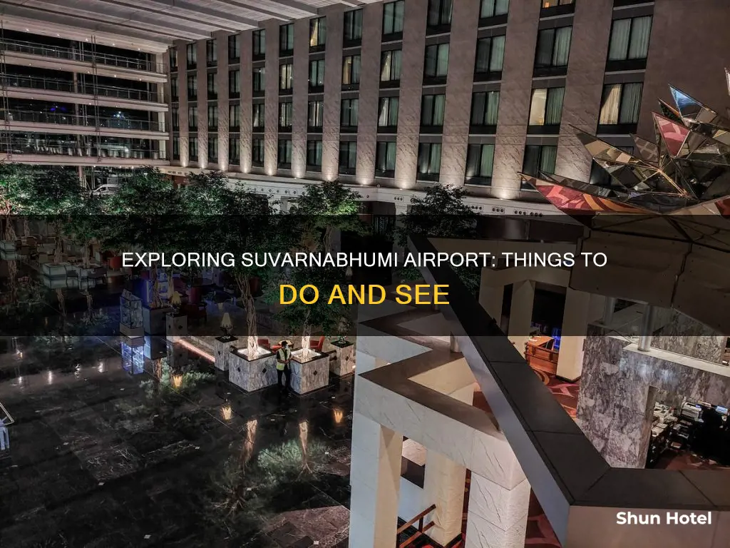 what to do at suvarnabhumi airport