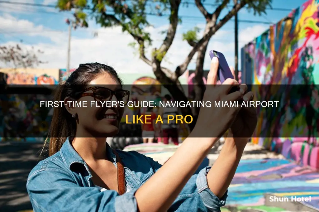 what to do first time flying mia airport