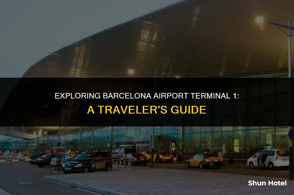 what to do in barcelona airport terminal 1