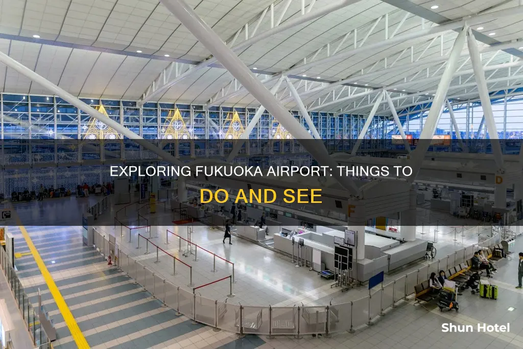 what to do in fukuoka airport