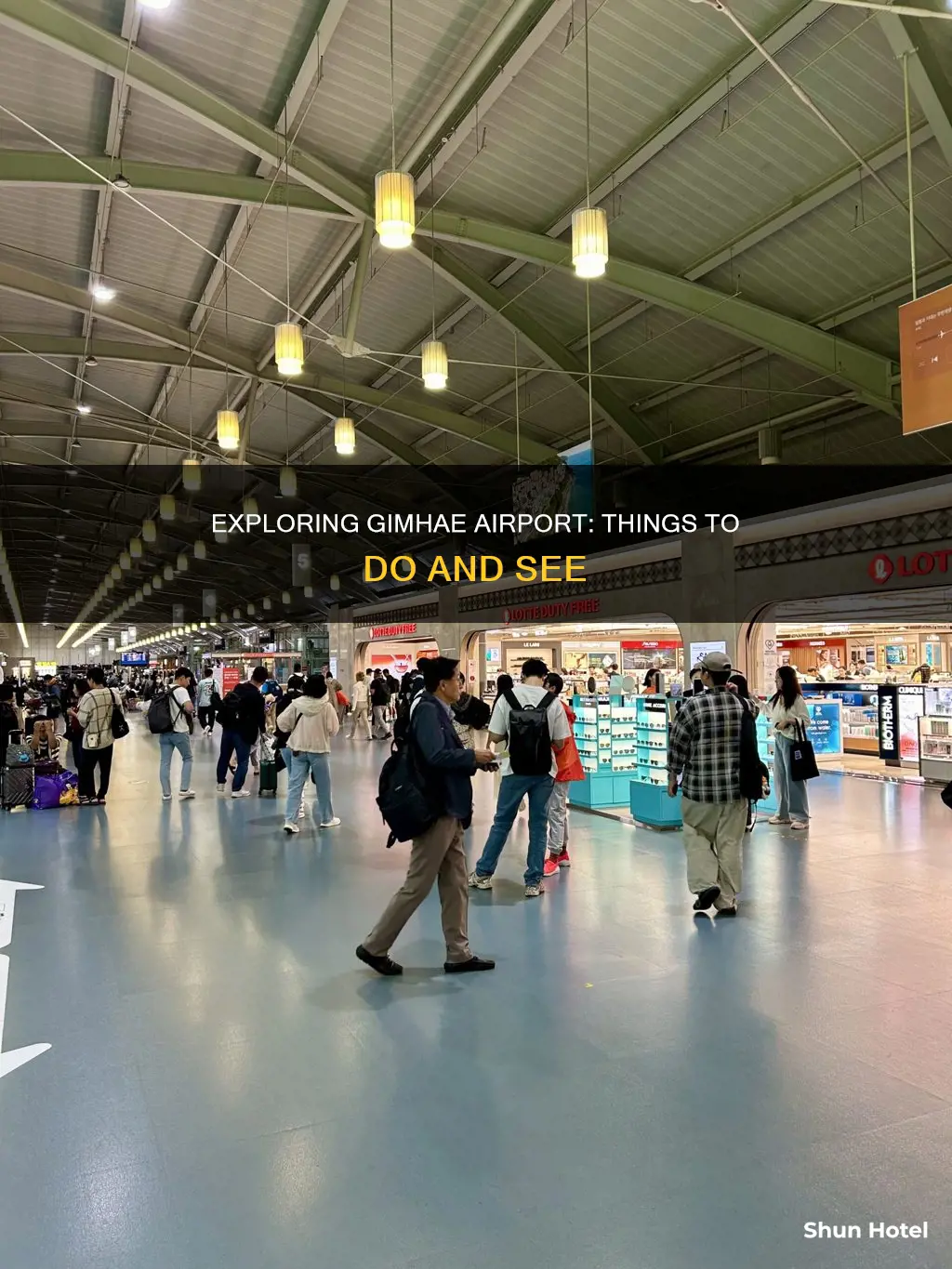 what to do in gimhae airport