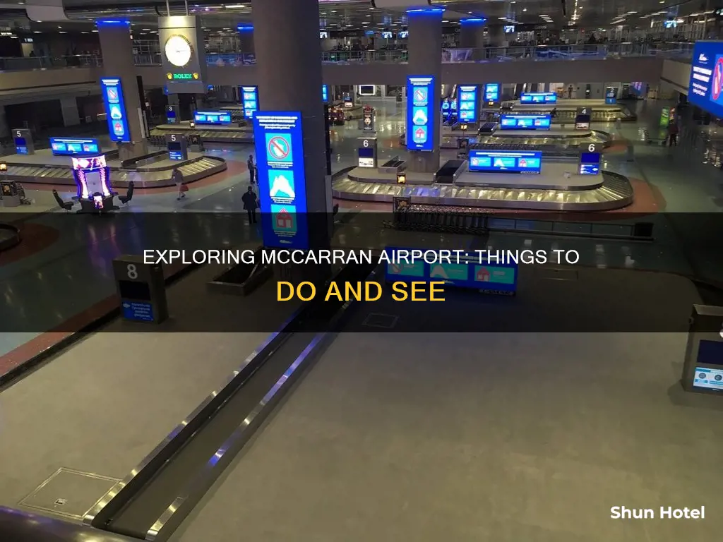 what to do in mccarran airport