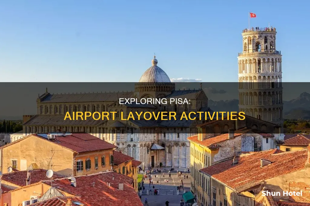 what to do in pisa airport