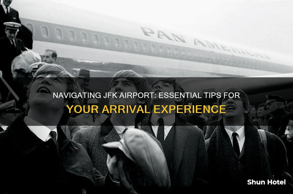 what to do when i first get to jfk airport