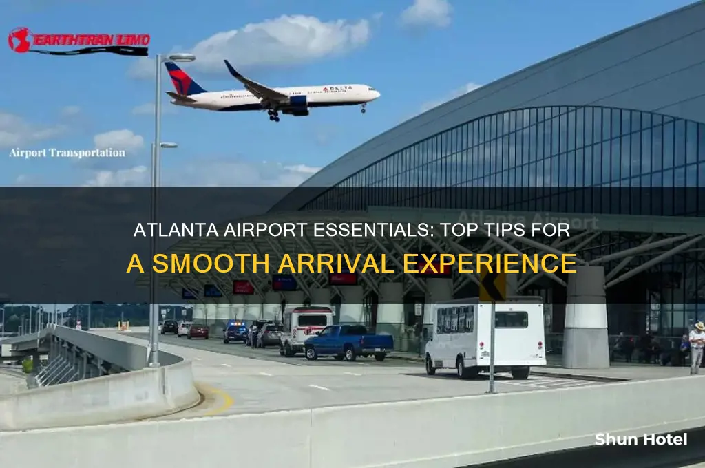 what to do when you get to atlanta airport