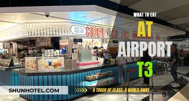 Explore Tasty Treats at Airport T3