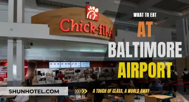 Baltimore Airport Food Guide: Best Places to Eat