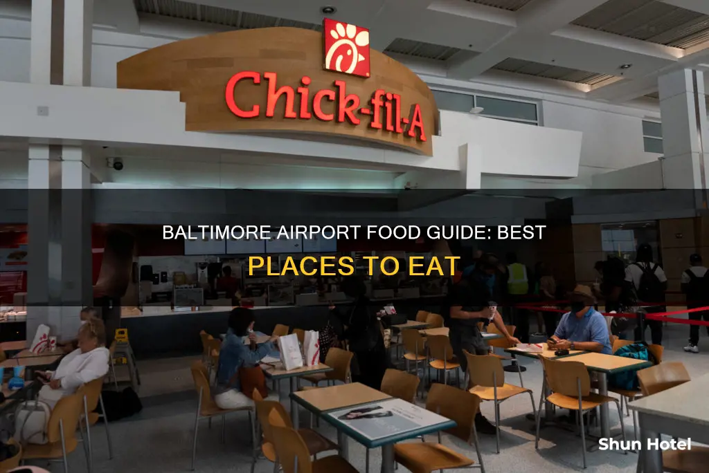 what to eat at baltimore airport